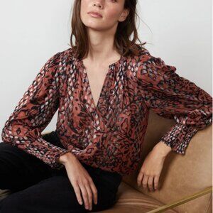 Velvet by Graham & Spencer Ferris Peasant Blouse